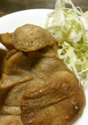 ソイミートで作るショウガ焼き-レシピのメイン写真
