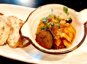 コラーゲンたっぷり！豚皮のトマト煮込み-レシピのメイン写真