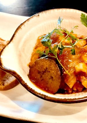 コラーゲンたっぷり！豚皮のトマト煮込み-レシピのメイン写真