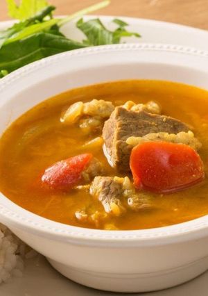 大豆粉のスープカレー-レシピのメイン写真