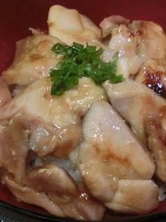 鶏の照り焼き丼-レシピのメイン写真