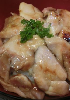 鶏の照り焼き丼-レシピのメイン写真