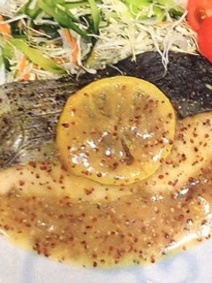 サワラのレモンマスタードソース-レシピのメイン写真
