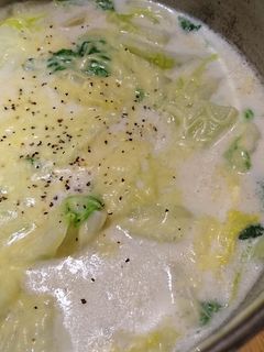 白菜のミルク煮-レシピのメイン写真