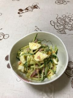 きゅうりとハムたまサラダ-レシピのメイン写真