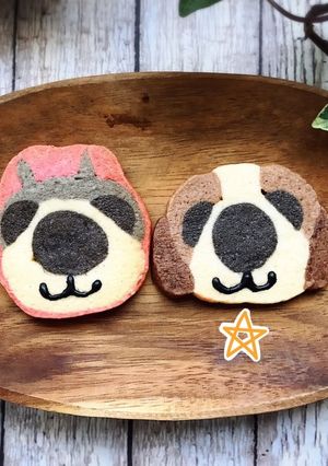 アイスボックスクッキー★いぬ(右)-レシピのメイン写真