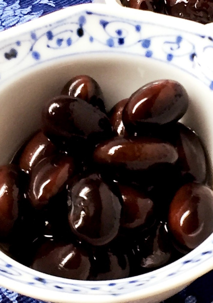 重曹を使って ふっくら黒豆煮-レシピのメイン写真