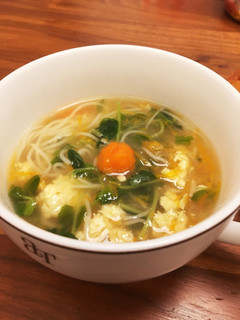 胃腸炎*風邪*夜食に☆白だしでにゅうめん-レシピのメイン写真