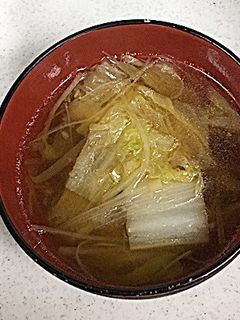 白菜の中華風スープ-レシピのメイン写真