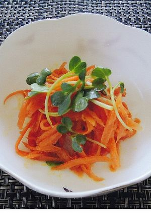 にんじんの梅マリネ-レシピのメイン写真