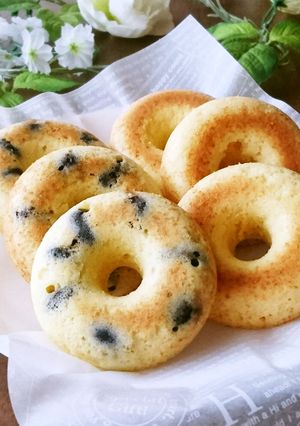 しっとり♪ふんわり♬甘酒の焼きドーナツ-レシピのメイン写真