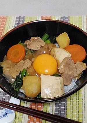 さかえの野菜丼　すき焼き風味-レシピのメイン写真