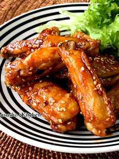韓国コチジャンの手羽焼き-レシピのメイン写真