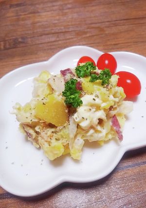 さつまいもとクリームチーズのサラダ♡-レシピのメイン写真