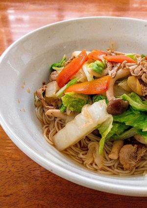 我が家の☆ぶっかけ風温素麺-レシピのメイン写真