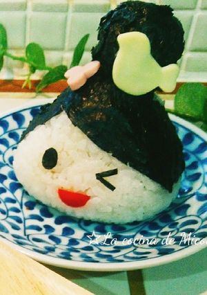 ♡3Dおにぎりアート♡具はお好みで♬-レシピのメイン写真