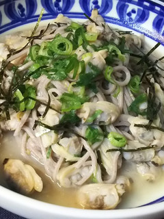 和ソバあさりバター-レシピのメイン写真