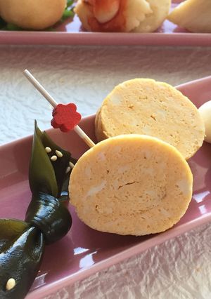 すぐ出来る伊達巻みたいな豆腐卵焼き-レシピのメイン写真
