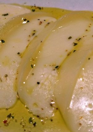 レンジでチン！カチョカヴァロチーズ-レシピのメイン写真