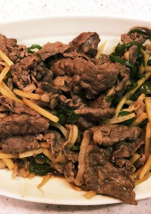 日本人好みのチンジャオロース青椒肉絲-レシピのメイン写真