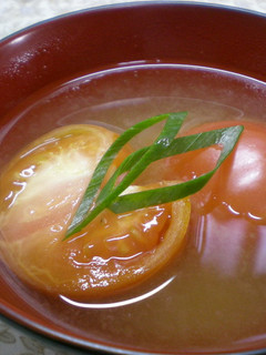 トマトのお味噌汁-レシピのメイン写真