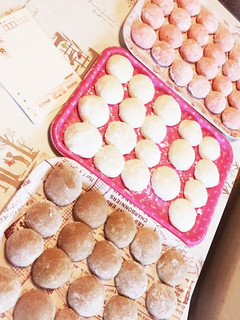 おうちで作り立て三色お餅♪-レシピのメイン写真