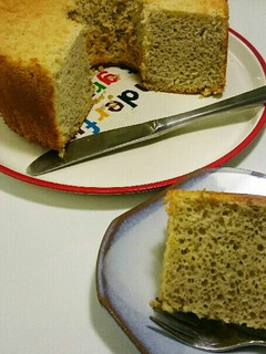 すりおろしりんごの爽やかシフォンケーキ-レシピのメイン写真