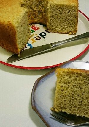 すりおろしりんごの爽やかシフォンケーキ-レシピのメイン写真