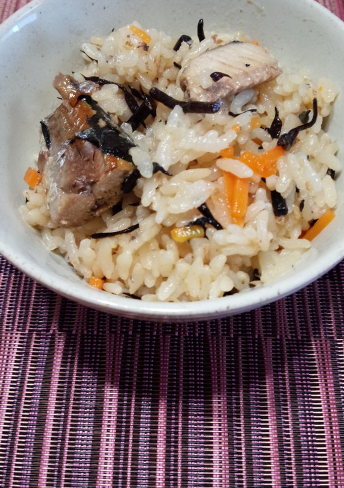 さんま缶で☆簡単炊き込みご飯-レシピのメイン写真