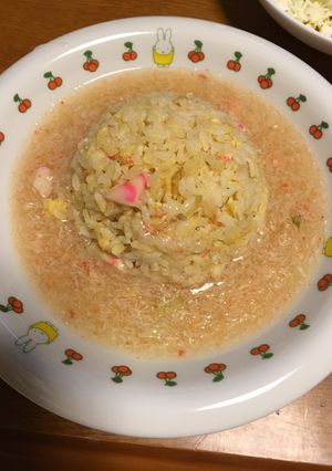 カニ缶のあんかけチャーハン-レシピのメイン写真