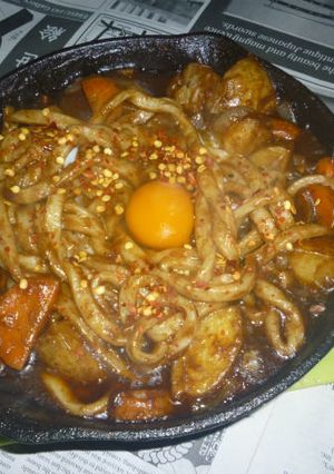 イシスキで野菜たっぷりのハヤシうどん-レシピのメイン写真