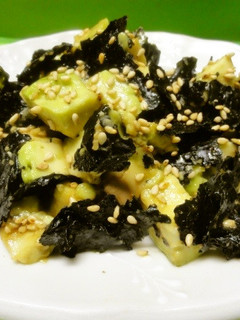 *アボカドと焼き海苔のナムル*-レシピのメイン写真