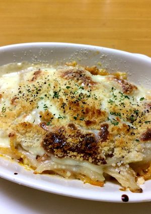 ☆残ったナポリタンでグラタンパスタ☆-レシピのメイン写真