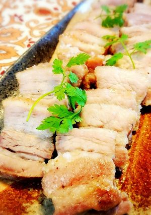 豚バラ肉の塩釜焼き-レシピのメイン写真