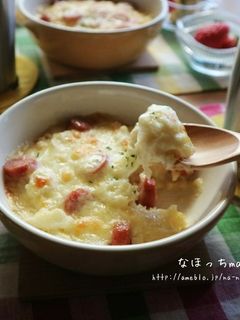 長芋の味噌マヨグラタン☆ポリ袋de超簡単-レシピのメイン写真