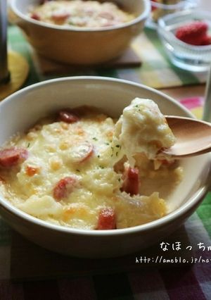 長芋の味噌マヨグラタン☆ポリ袋de超簡単-レシピのメイン写真