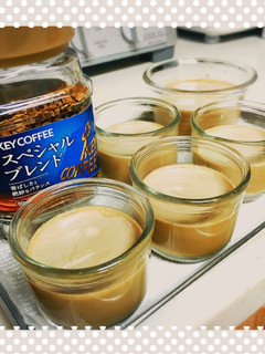鍋で溶かすだけ♪ぷるぷるコーヒーゼリー♪-レシピのメイン写真