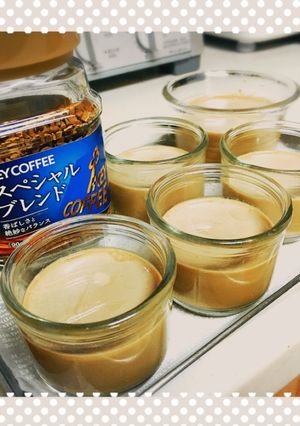 鍋で溶かすだけ♪ぷるぷるコーヒーゼリー♪-レシピのメイン写真