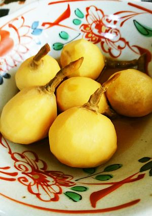 くわいの煮付け-レシピのメイン写真