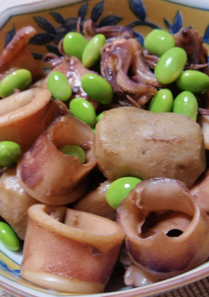 イカとさといもの簡単煮物-レシピのメイン写真
