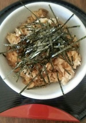 ツナとゴボウの炊き込みご飯-レシピのメイン写真
