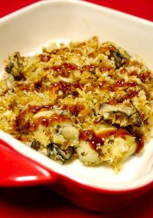 簡単！牡蠣の焼きパン粉和え-レシピのメイン写真