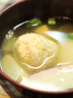 簡単!ゆず香る鶏団子のお雑煮!-レシピのメイン写真