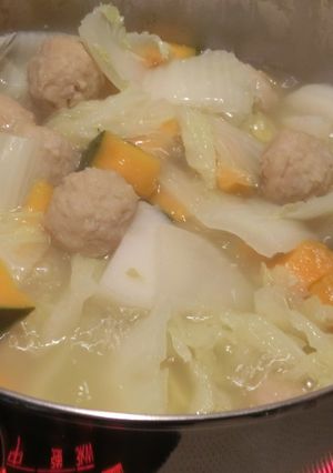 白菜・大根など野菜たっぷりの味噌煮込み-レシピのメイン写真