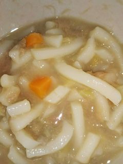 離乳食後期☆野菜だしうどん-レシピのメイン写真