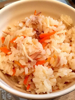 ツナの炊き込みご飯-レシピのメイン写真