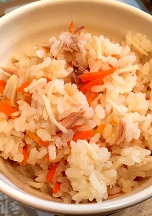 ツナの炊き込みご飯-レシピのメイン写真