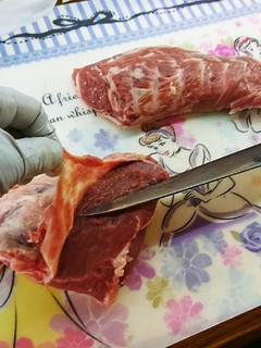 肉屋流簡単ラム肩ロース塊捌き方-レシピのメイン写真