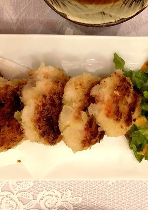 エビとはんぺんのカリカリ焼き-レシピのメイン写真