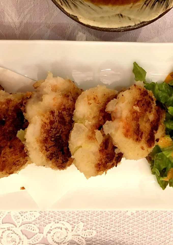 エビとはんぺんのカリカリ焼き-レシピのメイン写真
